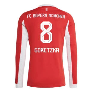 Maglia Calcio FC Bayern München Leon Goretzka #8 2025-26 Prima Uomo Manica Lunga