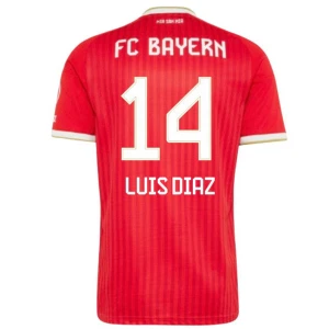 Maglia Calcio FC Bayern München Luis Diaz #14 2026-27 Prima Uomo