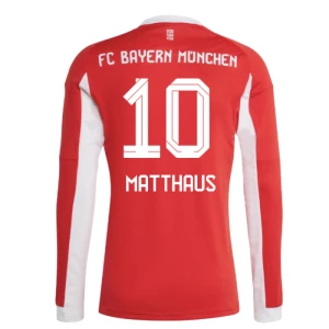 Maglia Calcio FC Bayern München Matthaus #10 2025-26 Prima Uomo Manica Lunga