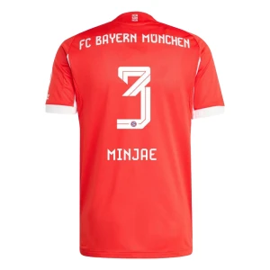 Maglia Calcio FC Bayern München Minjae #3 2025-26 Prima Uomo