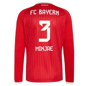 Maglia Calcio FC Bayern München Minjae #3 2026-27 Prima Uomo Manica Lunga