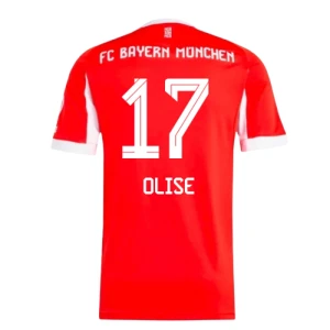Maglia Calcio FC Bayern München Olise #17 2025-26 Prima Uomo