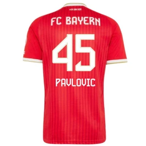 Maglia Calcio FC Bayern München Pavlovic #45 2026-27 Prima Uomo
