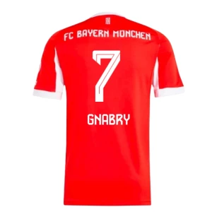Maglia Calcio FC Bayern München Serge Gnabry #7 2025-26 Prima Uomo