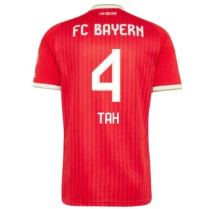 Maglia Calcio FC Bayern München Tah #4 2026-27 Prima Uomo