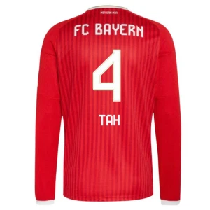 Maglia Calcio FC Bayern München Tah #4 2026-27 Prima Uomo Manica Lunga