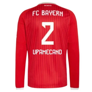 Maglia Calcio FC Bayern München Upamecano #2 2026-27 Prima Uomo Manica Lunga