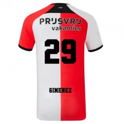 Maglia Calcio Feyenoord Gimenez #29 2024-25 Prima Uomo