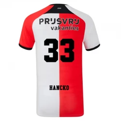 Maglia Calcio Feyenoord Hancko #33 2024-25 Prima Uomo