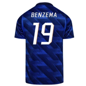 Maglia Calcio Francia Karim Benzema #19 Mondiali 2026 Prima Uomo