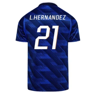 Maglia Calcio Francia L. Hernandez #21 Mondiali 2026 Prima Uomo