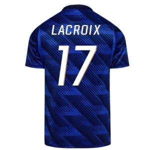 Maglia Calcio Francia Lacroix #17 Mondiali 2026 Prima Uomo