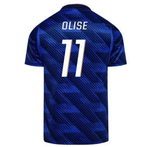 Maglia Calcio Francia Olise #11 Mondiali 2026 Prima Uomo