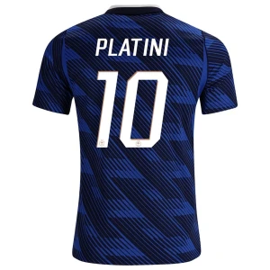 Maglia Calcio Francia Platini #10 Mondiali 2026 Prima Uomo