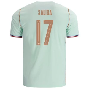 Maglia Calcio Francia William Saliba #17 Mondiali 2026 Trasferta Uomo