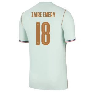 Maglia Calcio Francia Zaire Emery #18 Mondiali 2026 Trasferta Uomo