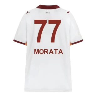 Maglia Calcio Galatasaray 2025-26 Alvaro Morata #77 Trasferta Uomo