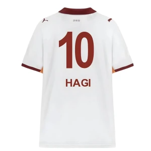 Maglia Calcio Galatasaray 2025-26 Hagi #10 Trasferta Uomo