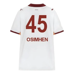 Maglia Calcio Galatasaray 2025-26 Victor Osimhen #45 Trasferta Uomo