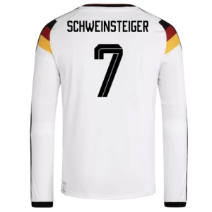 Maglia Calcio Germania Bastian Schweinsteiger #7 Mondiali 2026 Prima Uomo Manica Lunga