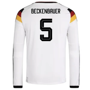 Maglia Calcio Germania Beckenbauer #5 Mondiali 2026 Prima Uomo Manica Lunga