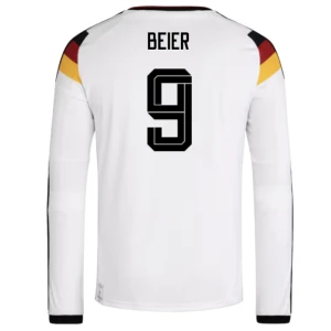 Maglia Calcio Germania Beier #9 Mondiali 2026 Prima Uomo Manica Lunga