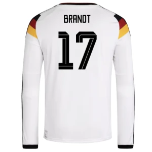 Maglia Calcio Germania Brandt #17 Mondiali 2026 Prima Uomo Manica Lunga