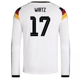 Maglia Calcio Germania Florian Wirtz #17 Mondiali 2026 Prima Uomo Manica Lunga