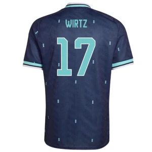 Maglia Calcio Germania Florian Wirtz #17 Mondiali 2026 Trasferta Uomo