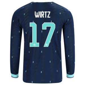 Maglia Calcio Germania Florian Wirtz #17 Mondiali 2026 Trasferta Uomo Manica Lunga
