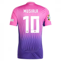 Maglia Calcio Germania Jamal Musiala #10 Europei 2024 Trasferta Uomo