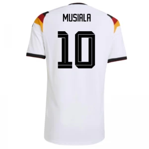 Maglia Calcio Germania Jamal Musiala #10 Mondiali 2026 Prima Uomo
