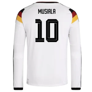Maglia Calcio Germania Jamal Musiala #10 Mondiali 2026 Prima Uomo Manica Lunga