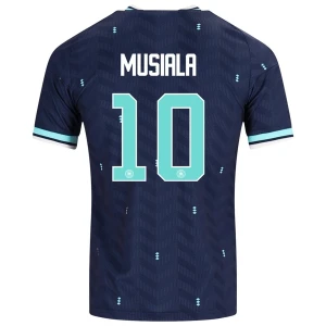 Maglia Calcio Germania Jamal Musiala #10 Mondiali 2026 Trasferta Uomo