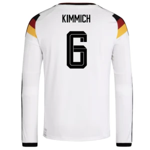 Maglia Calcio Germania Joshua Kimmich #6 Mondiali 2026 Prima Uomo Manica Lunga