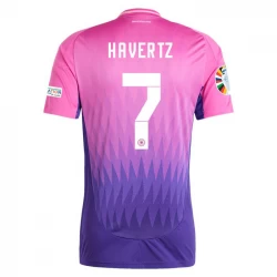 Maglia Calcio Germania Kai Havertz #7 Europei 2024 Trasferta Uomo