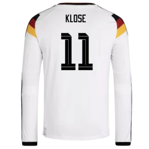 Maglia Calcio Germania Klose #11 Mondiali 2026 Prima Uomo Manica Lunga