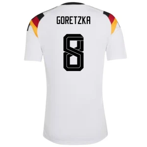 Maglia Calcio Germania Leon Goretzka #8 Mondiali 2026 Prima Uomo