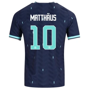 Maglia Calcio Germania Matthaus #10 Mondiali 2026 Trasferta Uomo