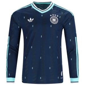 Maglia Calcio Germania Mondiali 2026 Trasferta Uomo Manica Lunga