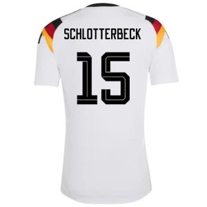 Maglia Calcio Germania Schlotterbeck #15 Mondiali 2026 Prima Uomo
