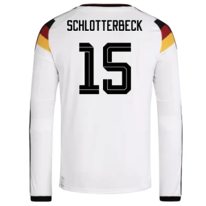 Maglia Calcio Germania Schlotterbeck #15 Mondiali 2026 Prima Uomo Manica Lunga