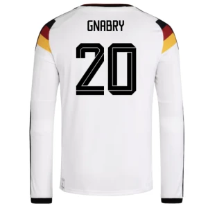 Maglia Calcio Germania Serge Gnabry #20 Mondiali 2026 Prima Uomo Manica Lunga