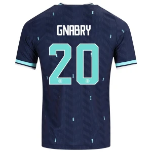 Maglia Calcio Germania Serge Gnabry #20 Mondiali 2026 Trasferta Uomo