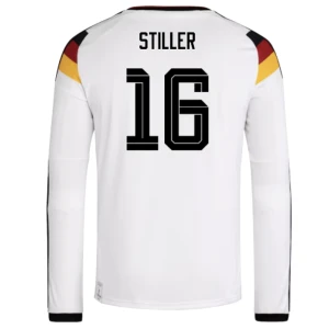 Maglia Calcio Germania Stiller #16 Mondiali 2026 Prima Uomo Manica Lunga