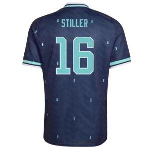 Maglia Calcio Germania Stiller #16 Mondiali 2026 Trasferta Uomo
