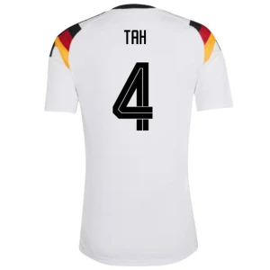 Maglia Calcio Germania Tah #4 Mondiali 2026 Prima Uomo