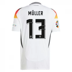 Maglia Calcio Germania Thomas Müller #13 Europei 2024 Prima Uomo