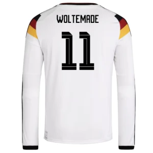 Maglia Calcio Germania Woltemade #11 Mondiali 2026 Prima Uomo Manica Lunga