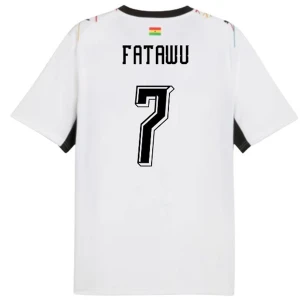Maglia Calcio Ghana Fatawu #7 Mondiali 2026 Prima Uomo